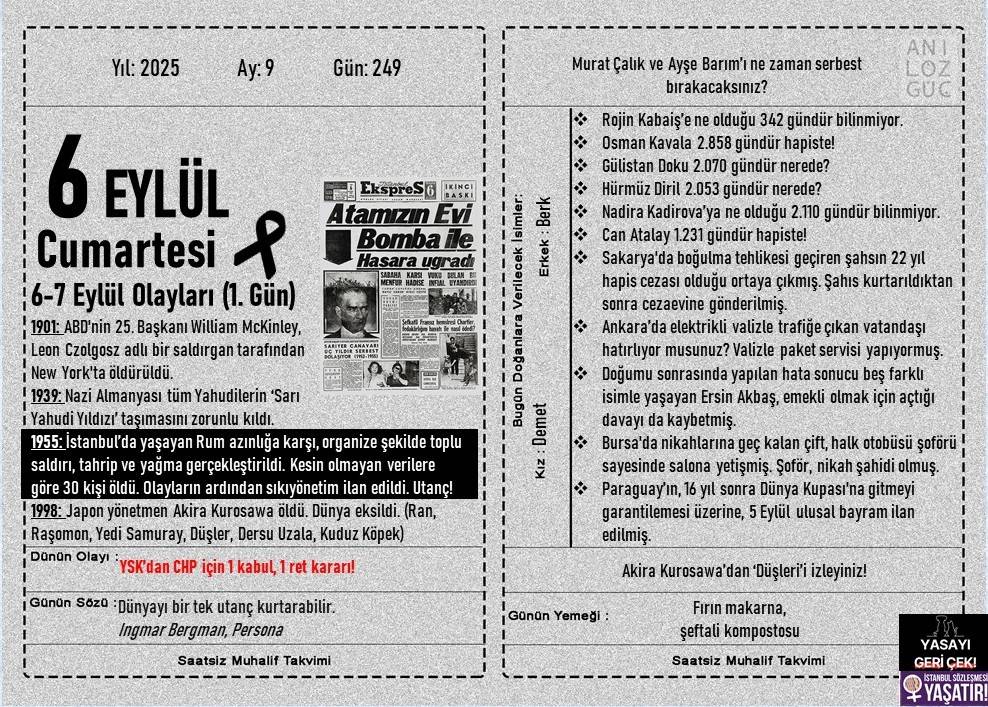 6-7 Eylül Olayları (1. Gün) 1